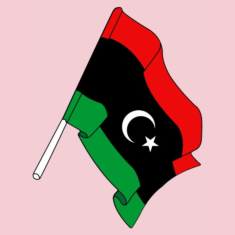 Drapeau Libye