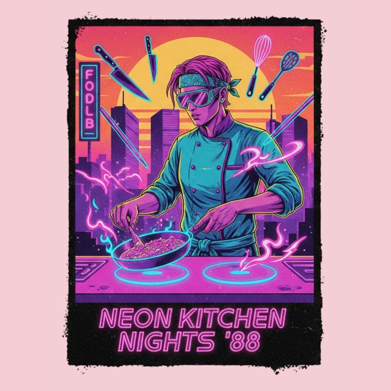 Retro Wave Kitchen