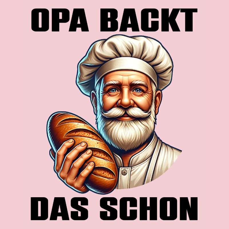 Opa backt das schon - Bäcker mit Broten