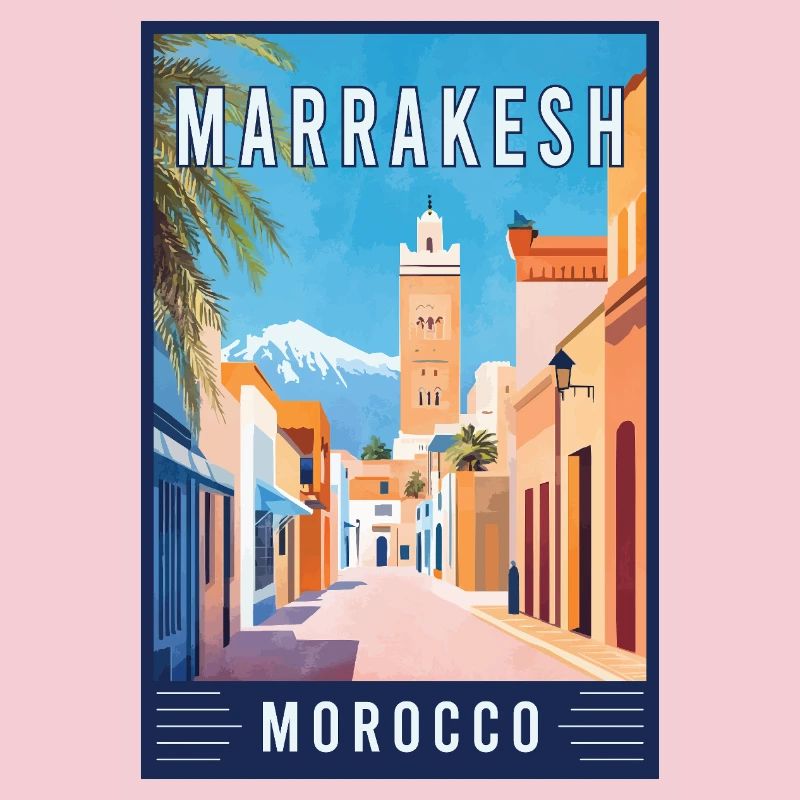 Découvrez les souks vibrants de Marrakech au Maroc
