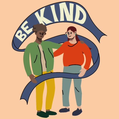 Be kind - spreadpeace - Women's Oversize T-Shirt