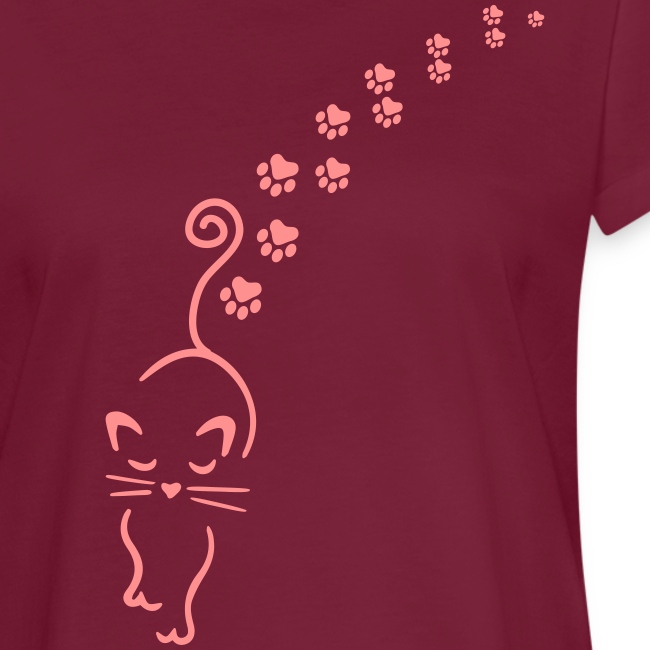 Vorschau: catwalk cat - Frauen Oversize T-Shirt