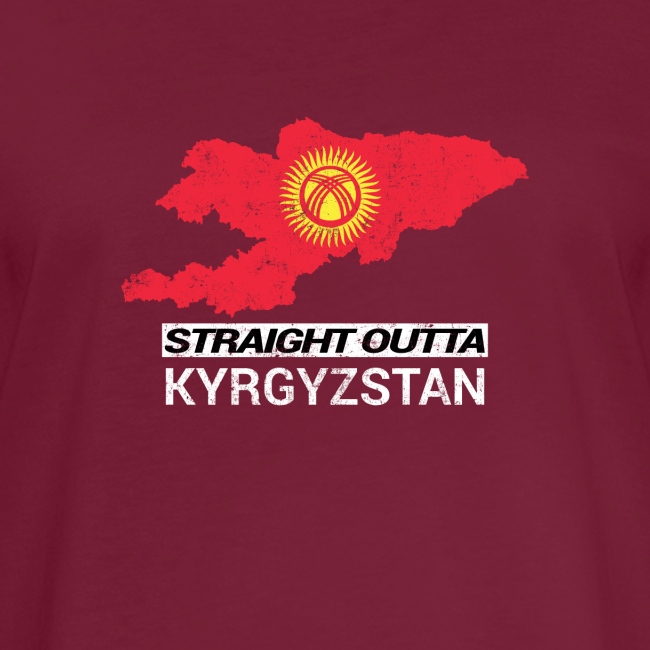Straight Outta Kyrgyzstan country map