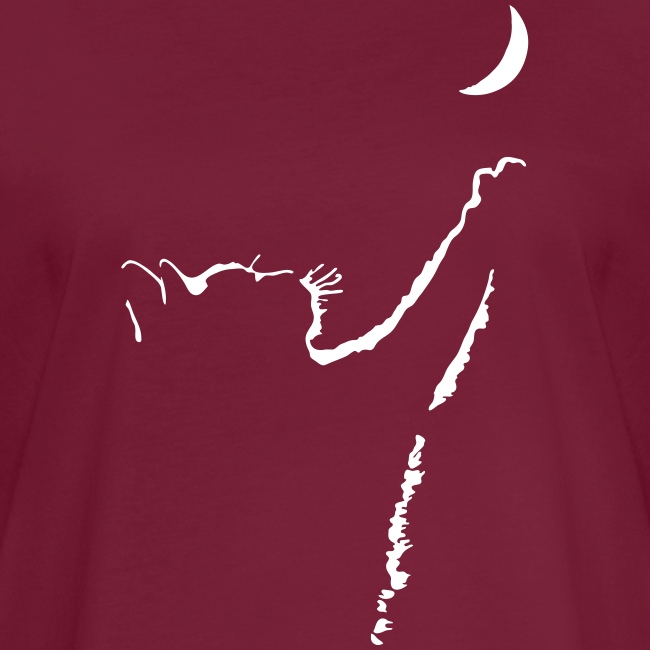 Vorschau: cat moon - Frauen Oversize T-Shirt