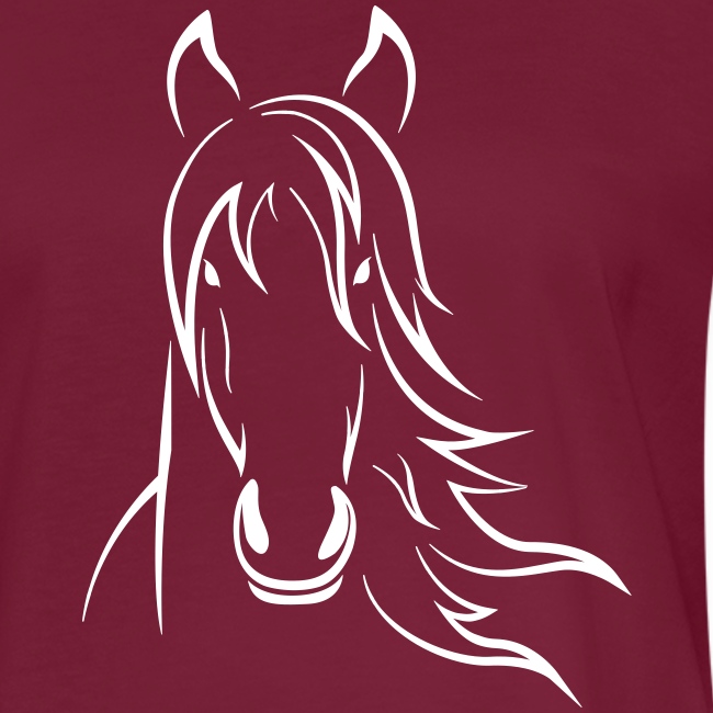 Horse - Frauen Oversize T-Shirt