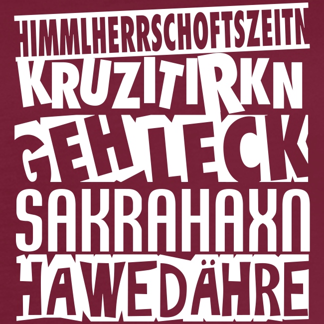 Vorschau: Österreichisch fluchen - Frauen Oversize T-Shirt