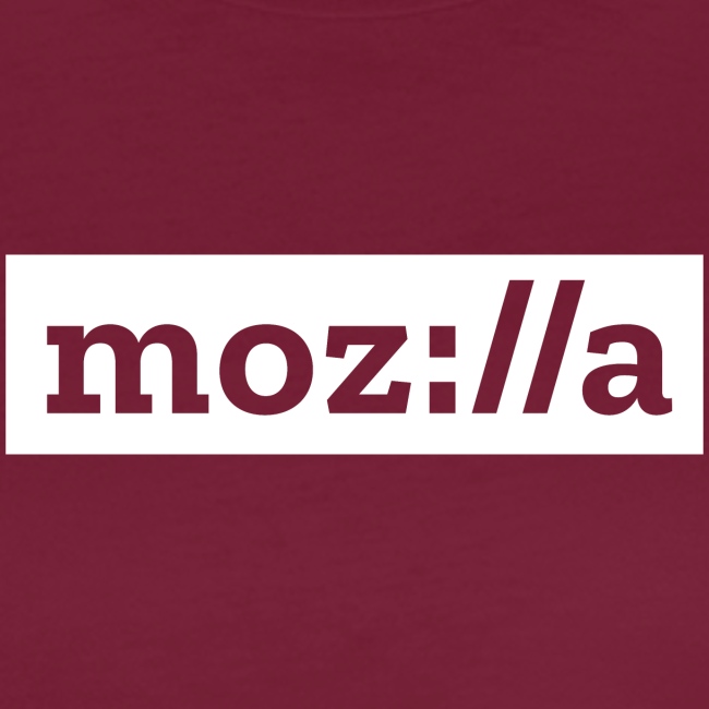 mozilla logo white