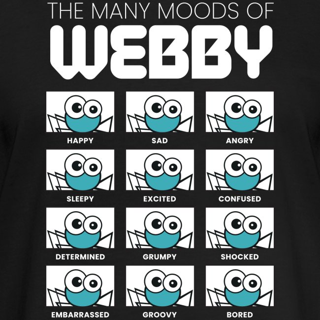 Many moods of webby