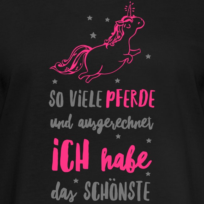 Vorschau: Schönste Einhorn - Frauen Oversize T-Shirt