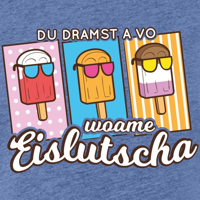 Woame Eislutscha - Frauen Oversize T-Shirt