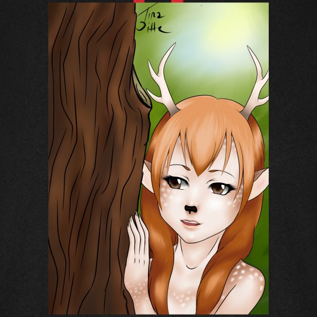 Sam sung s6:Deer-girl design by Tina Ditte