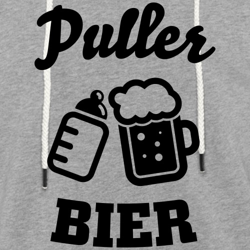Puller Bier - Leichtes Kapuzensweatshirt Unisex