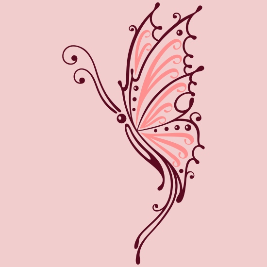Estilo del tatuaje de la mariposa afiligranada' Sudadera con capucha ligera  unisex | Spreadshirt