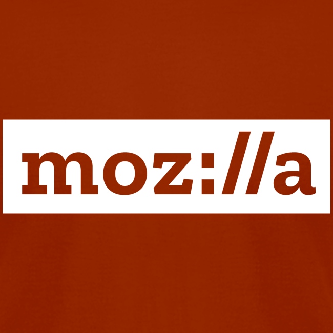 mozilla logo white