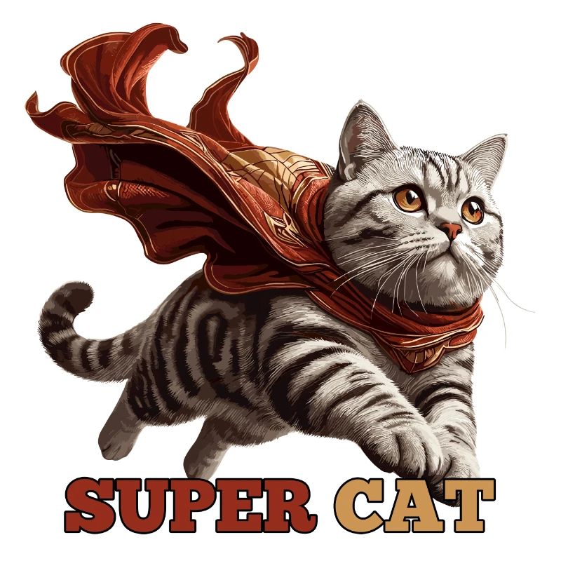 Super Katze Britisch Kurzhaar BKH getigert