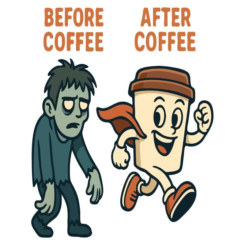 Before Coffee After Coffee