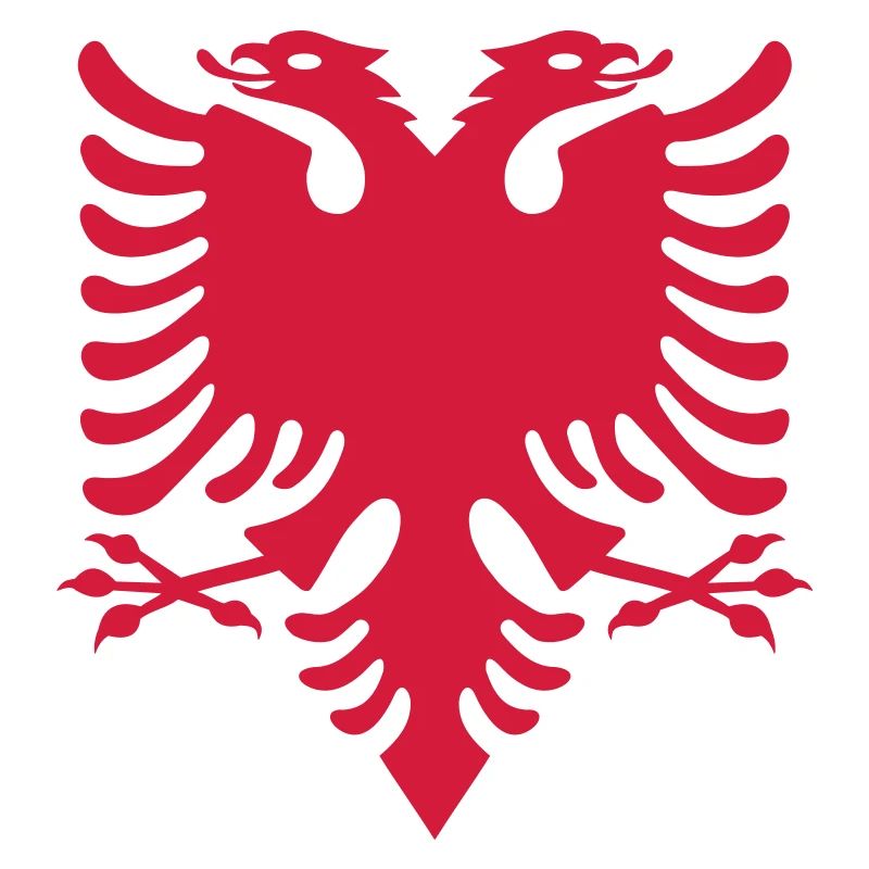 Double headed eagle emblem icon gift sign