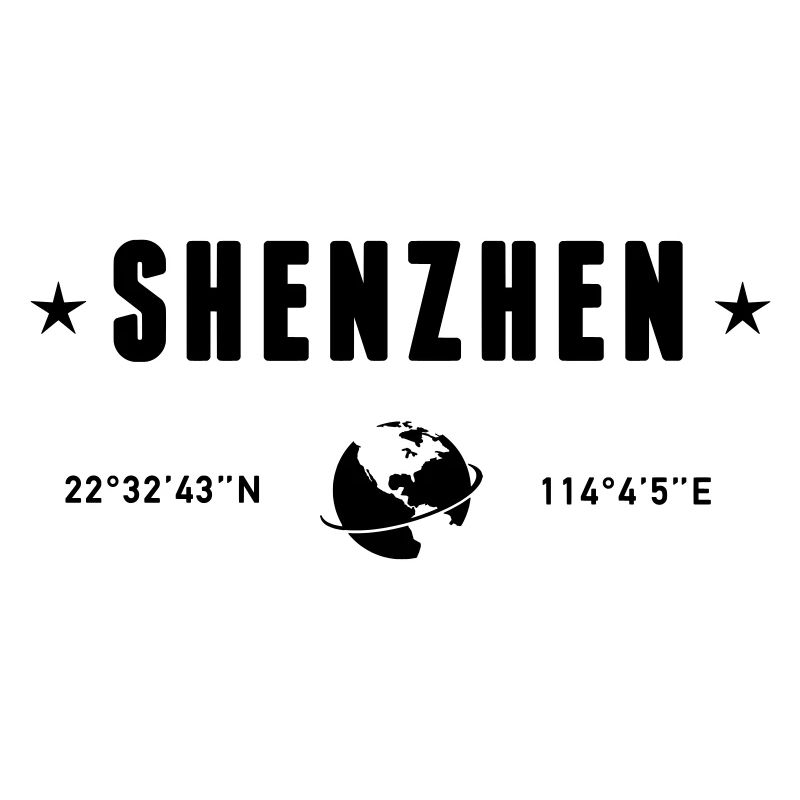 Shenzhen China Coordinates Planet Earth