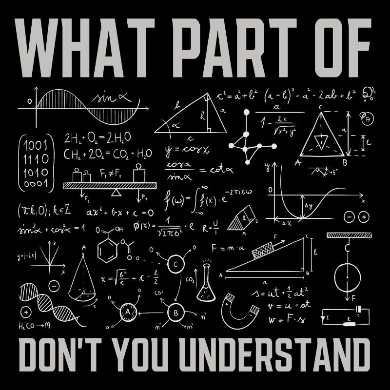 Quelle partie de ne comprenez-vous pas Funny Math