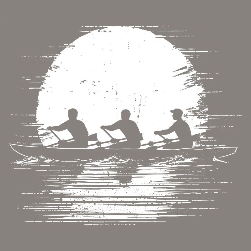 Rowing Team Sketch