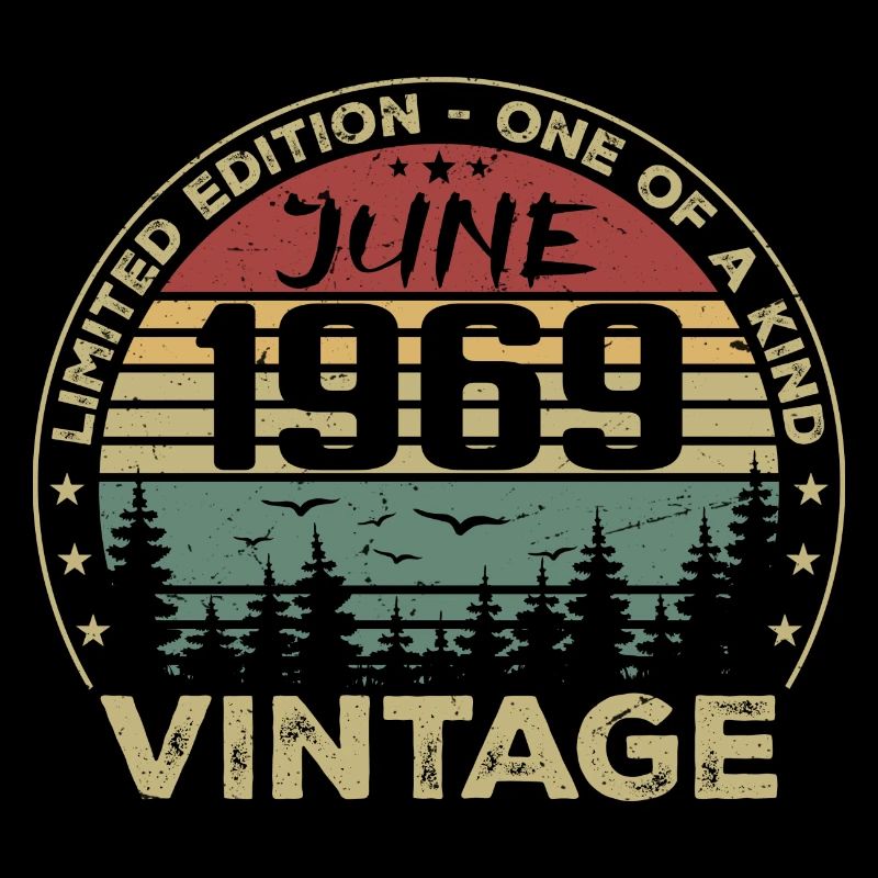 Geschenk Juni 1969 Geburtstag Juni 1969 Juni 1969