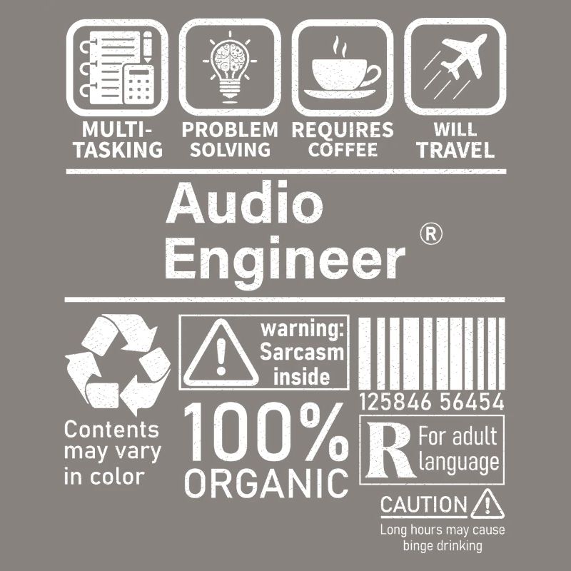 Audio Engineer multi tasking problem solving