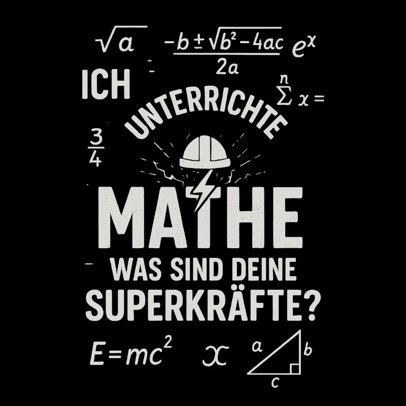 Mathe Superkräfte – Ich unterscheide Mathe Lehrer
