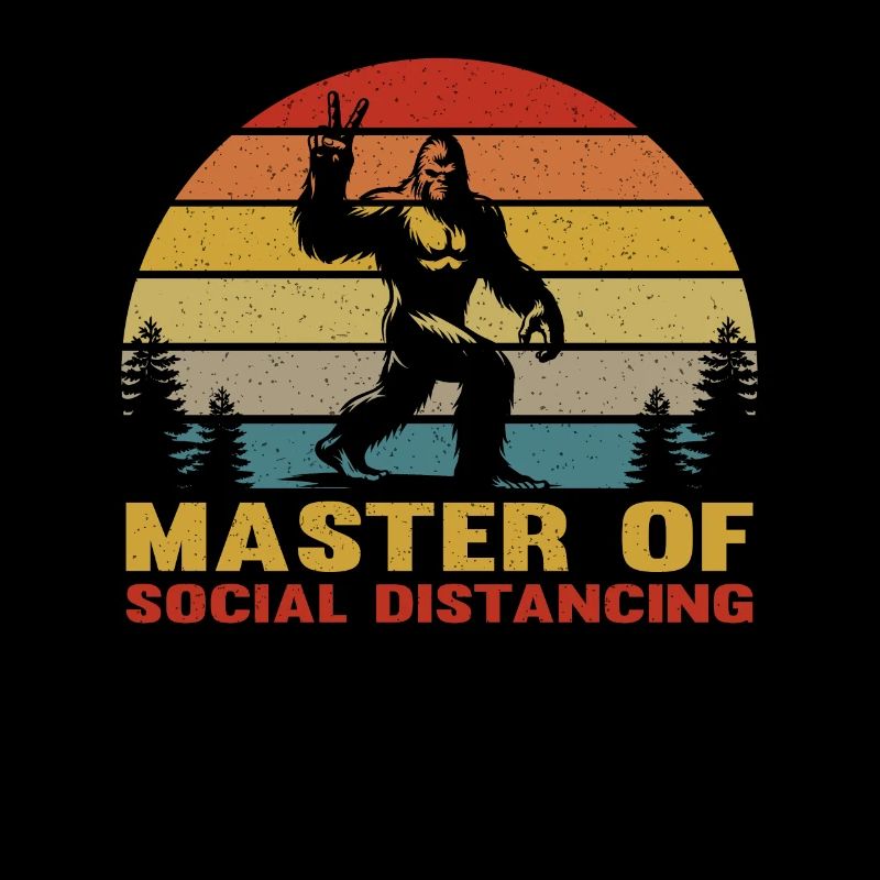 Introvert - Introvert Bigfoot - Funny Introvert