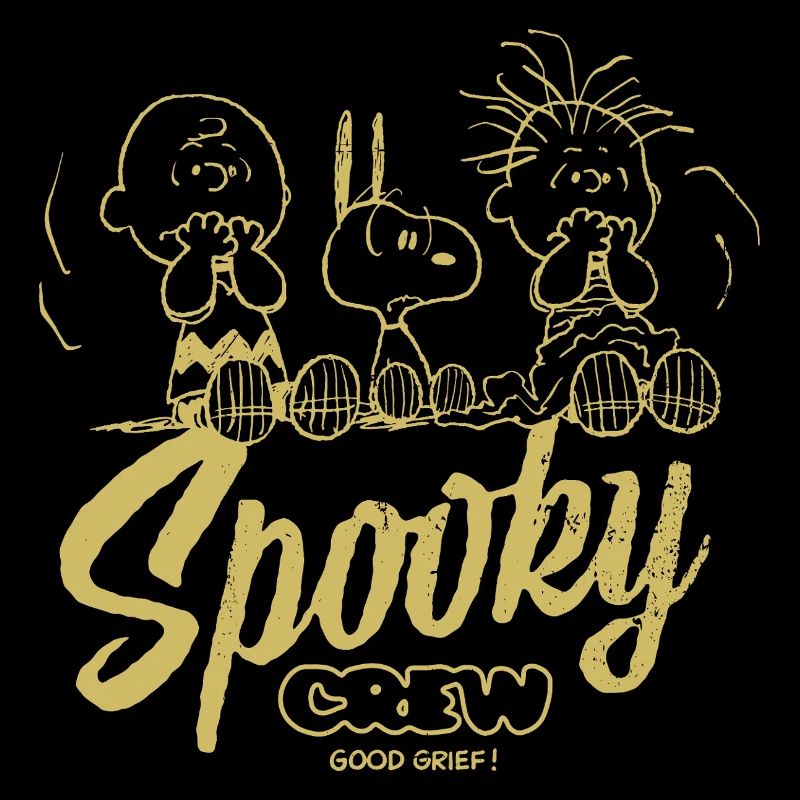 Peanuts Halloween-Design Spooky Crew