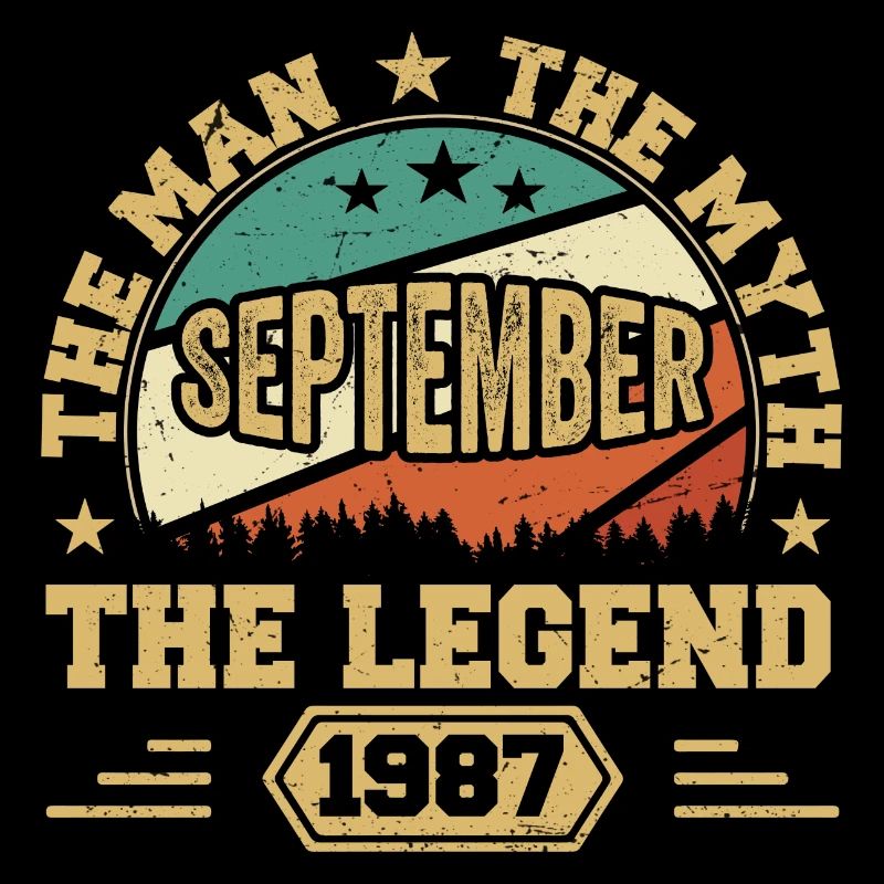 Legendary since September 1987 Retro 1987 September