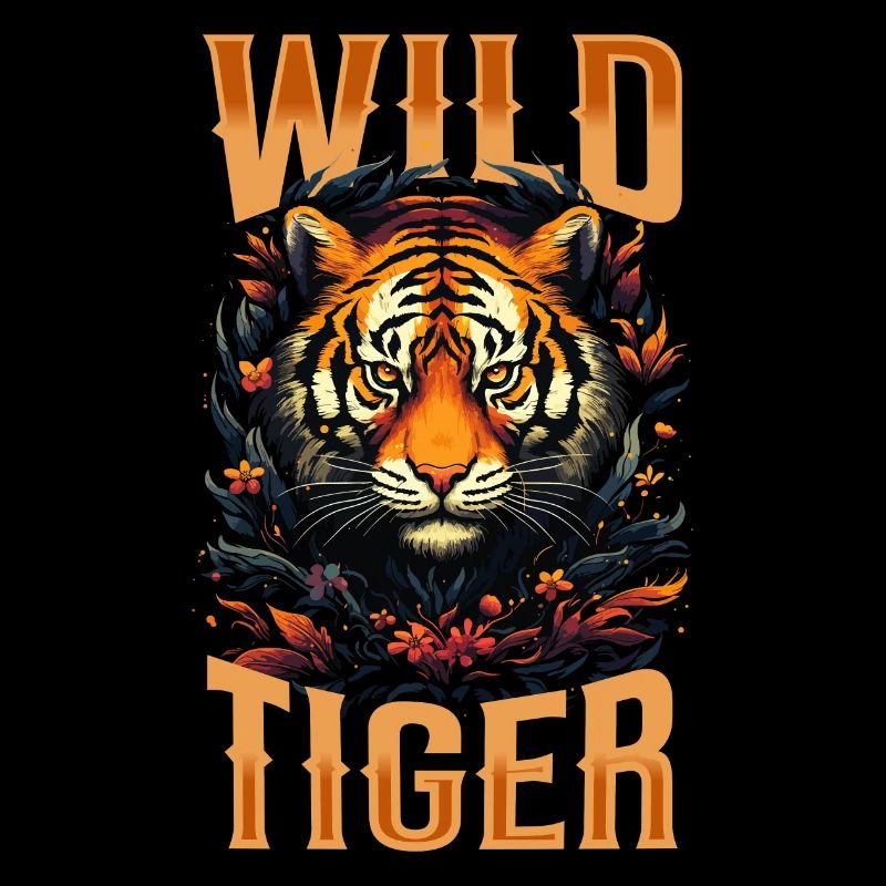 Tiger, Tiger Head, Big Cat, Predator, Wild, Strong