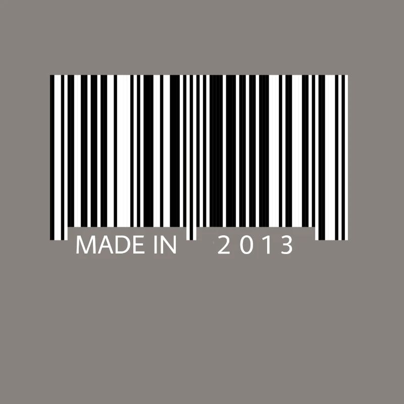 Geburtstag 2013 Barcode / Geschenk