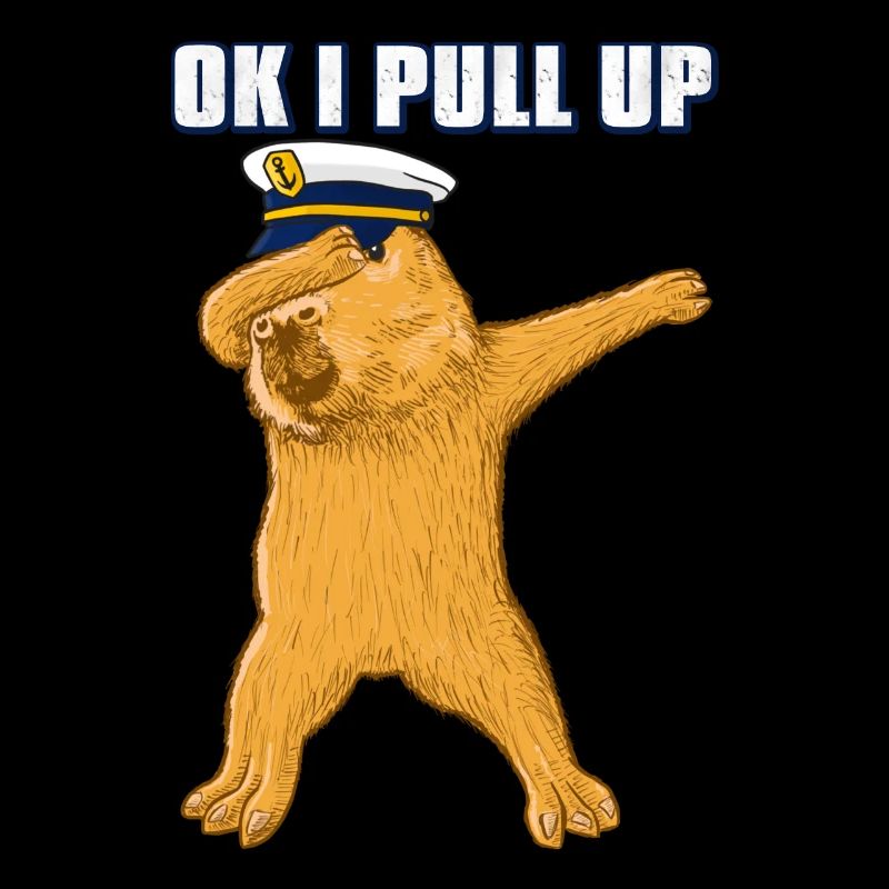Captain Capybara Ok i Pull Up