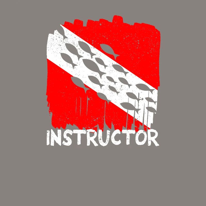 Instructor Diver Deep Diving Divemaster Student