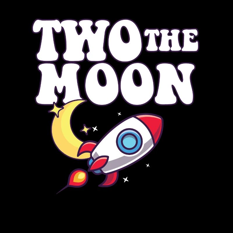 Outer Space 2nd Birthday Party Theme Two The Moon