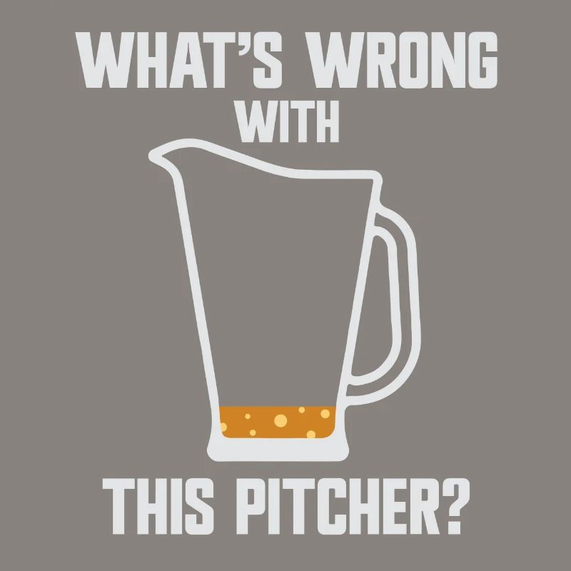 What's Wrong With This Pitcher? Humorous graphics