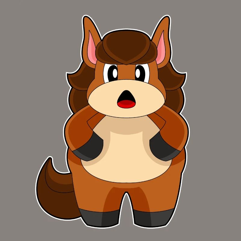 Pferd Dick