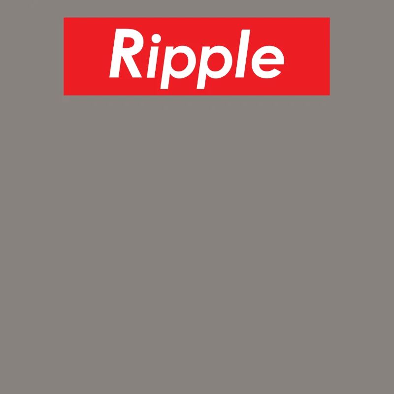 Rectangle rouge Rectangle Cryptocurrency XRP Blockchain