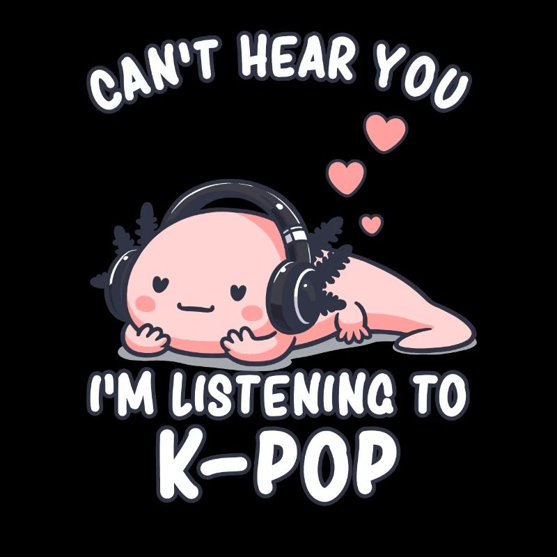 K-Pop KPop Korean Music Axolotl