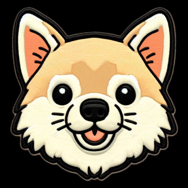 Kuscheliger Corgi Patch