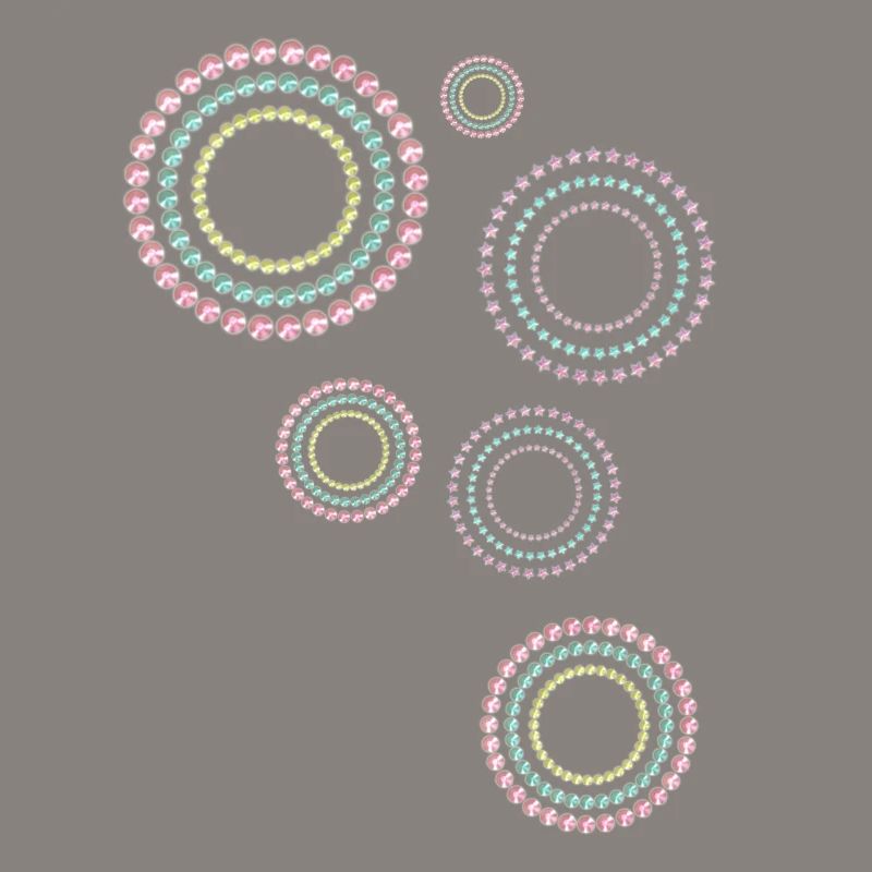 Circles, graphic patterns, patterns