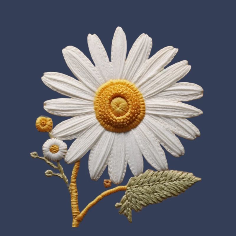 Gesticktes Gänseblümchen