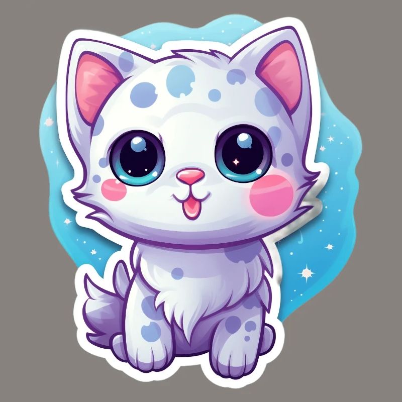 "Space Kitty: Floatastic & Adorable!"