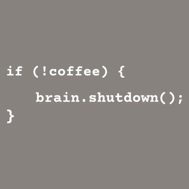 Code Coffee Crisis Funny Programmer Humor Gift