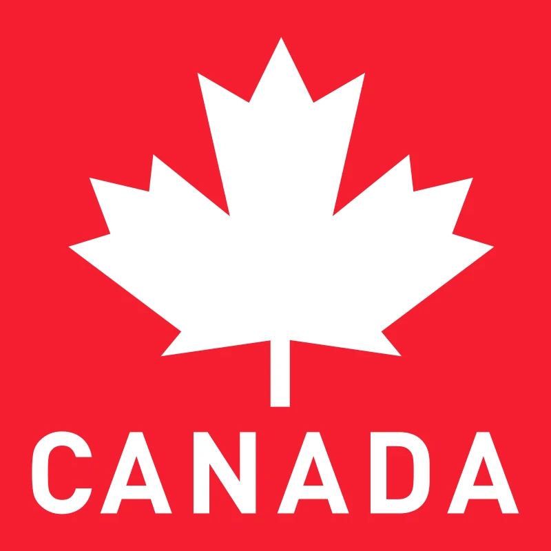 Canada Leaf einfarbig