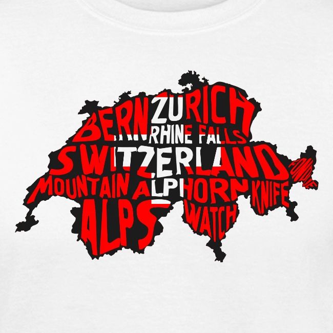 Schweizer Map Collage
