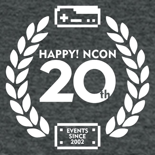 ncon 20th logo light