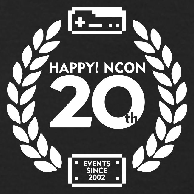 ncon 20th logo light