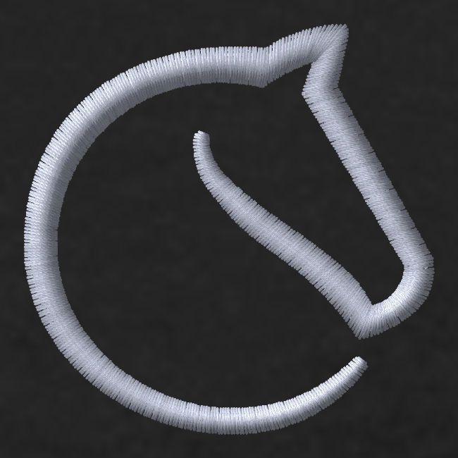 embroidered lichess logo