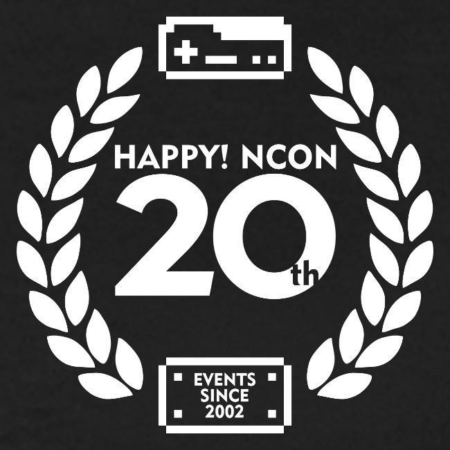 ncon 20th logo light